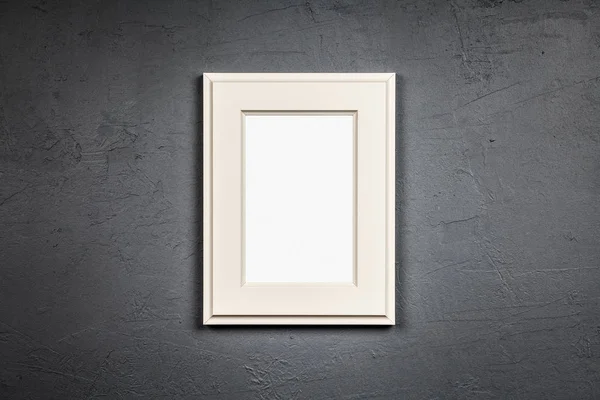 Picture frame on dark background — Stock Photo, Image