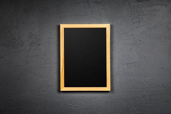 Picture frame on dark background — Stock Photo, Image