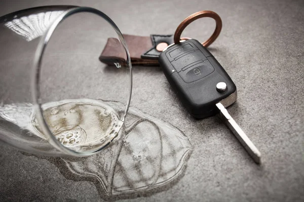 Drunk driving concept — Stock Photo, Image