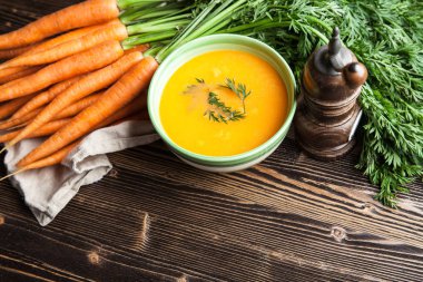 Havuçlu krem çorba