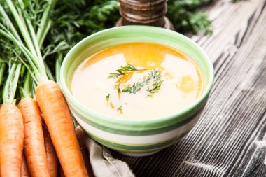 Havuçlu krem çorba