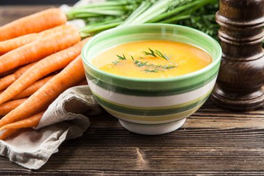 Havuçlu krem çorba