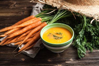 Havuçlu krem çorba