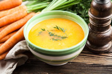 Havuçlu krem çorba