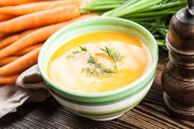 Havuçlu krem çorba