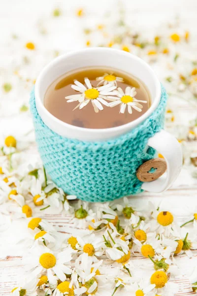 カモミール茶のカップ — ストック写真