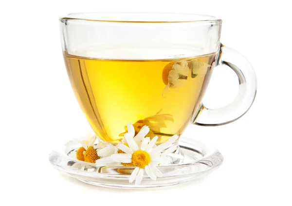 Cup of chamomile tea — Stock Photo, Image