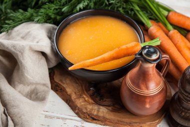 Havuçlu krem çorba