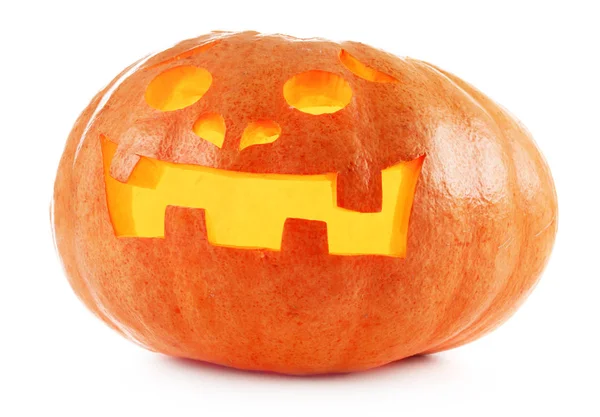 Jack o lantern Halloweenpumpor — Stockfoto