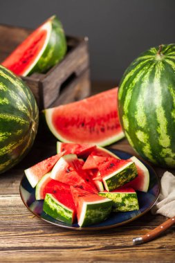 Olgun sulu karpuz