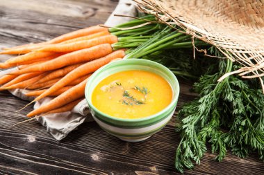 Havuçlu krem çorba