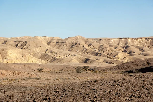 Paisagem do deserto em Israel — Fotografia de Stock