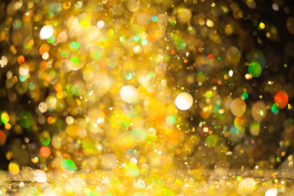 Golden glitter background — Stock Photo, Image