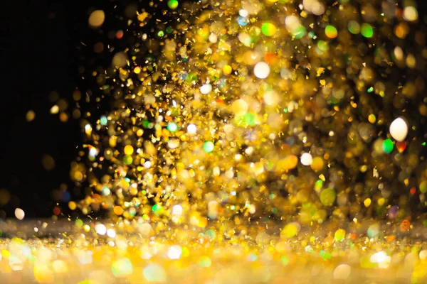 Golden glitter background — Stock Photo, Image