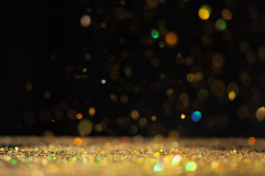 Altın glitter arka plan