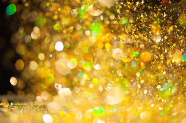 Altın glitter arka plan