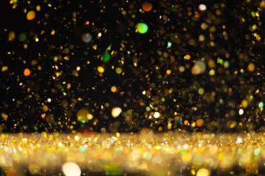 Altın glitter arka plan