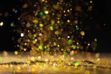 Altın glitter arka plan