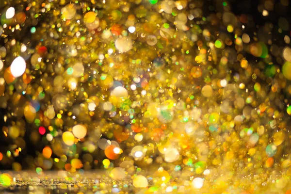 Golden glitter background — Stock Photo, Image