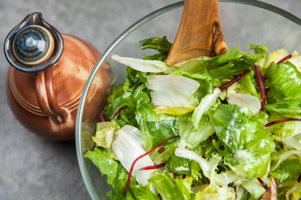 Salada verde fresca — Fotografia de Stock