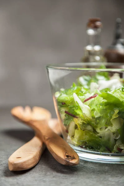 Salada verde fresca — Fotografia de Stock