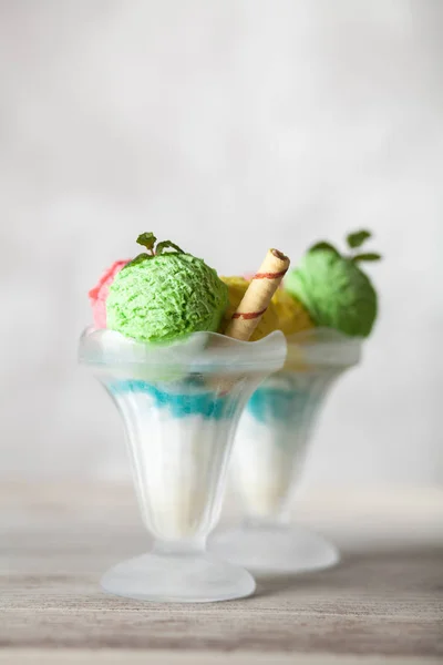 Vaso de sorvete — Fotografia de Stock