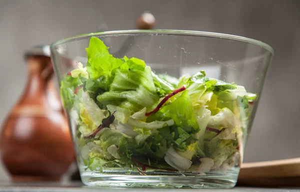 Salada verde fresca — Fotografia de Stock