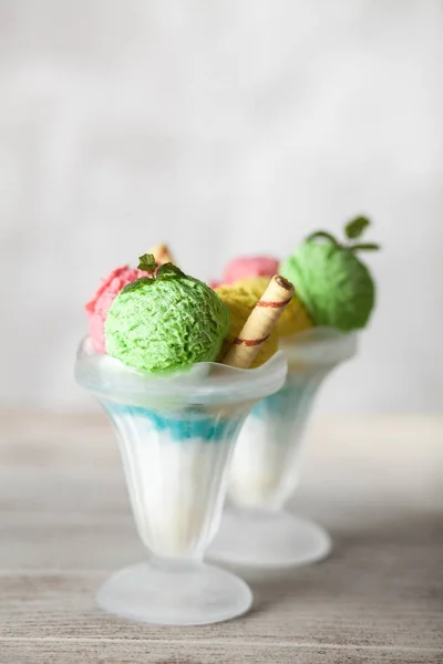 Vaso de sorvete — Fotografia de Stock