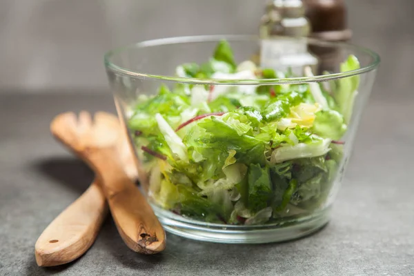 Salada verde fresca — Fotografia de Stock