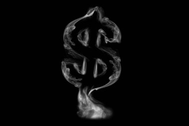 Buhar veya dolar işareti şeklinde duman