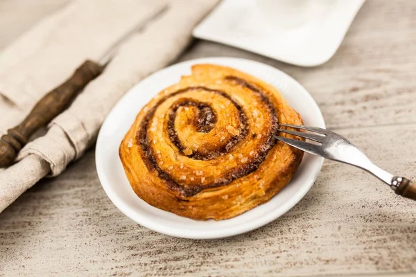 Traditionelle Zimtröllchen — Stockfoto