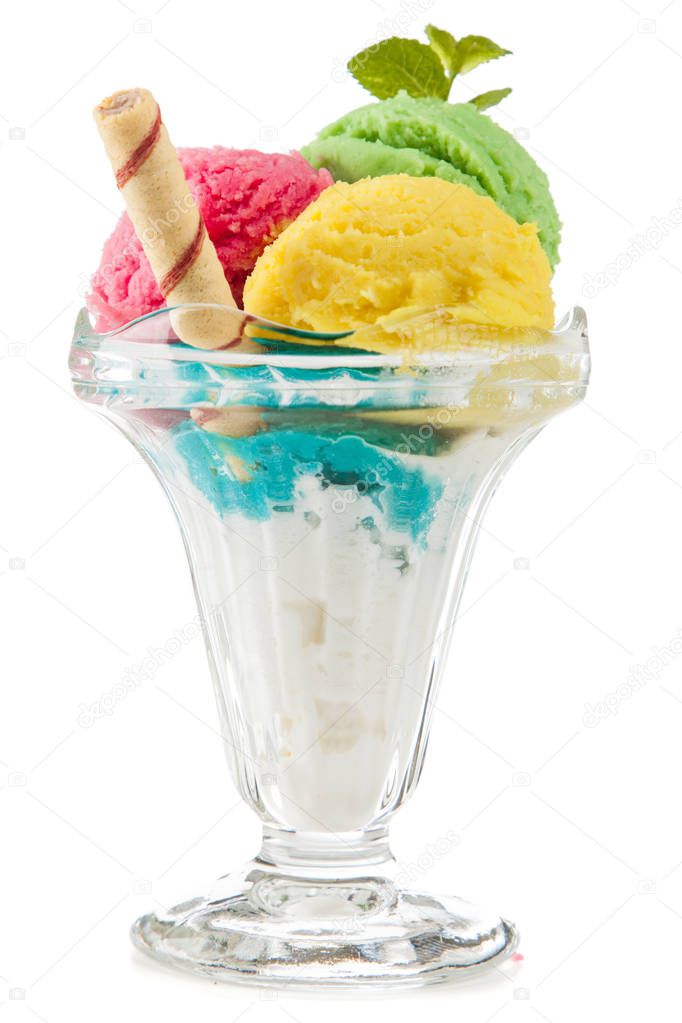 Ice cream vase