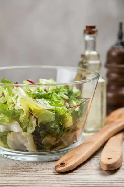 Salada verde fresca — Fotografia de Stock