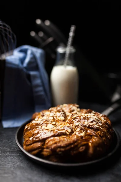 Sweet maple syrup bread — Stock Photo, Image