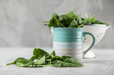 Bebek ıspanak yaprakları