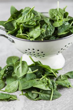 Bebek ıspanak yaprakları