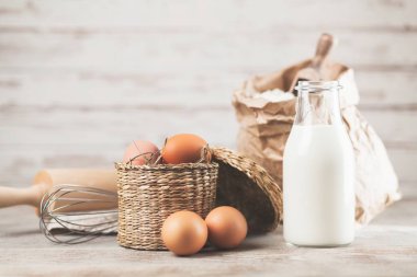 yumurta, un ve süt