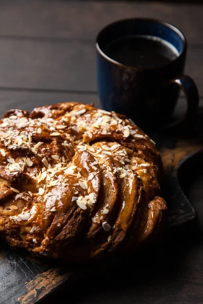 Sweet maple syrup bread — Stock Photo, Image