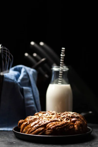 Sweet maple syrup bread — Stock Photo, Image