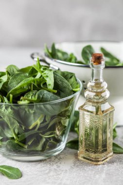 Bebek ıspanak yaprakları