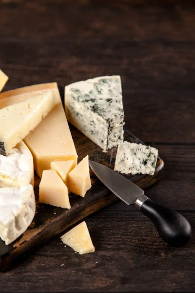 치즈의 다른 종류 — 스톡 사진