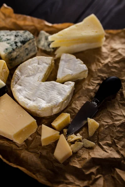 Différentes sortes de fromage — Photo