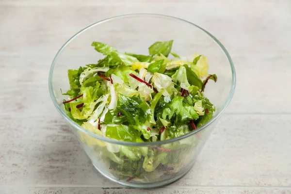 Fresh green salad — Stock Photo, Image