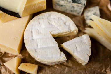 farklı çeşit peynir