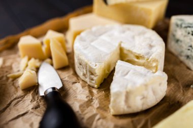 farklı çeşit peynir