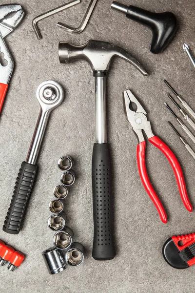 Werkzeugset für Heimwerker — Stockfoto