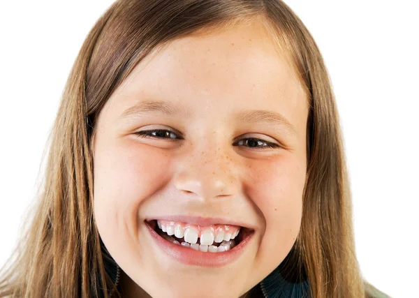 Young smiling girl — Stock Photo, Image