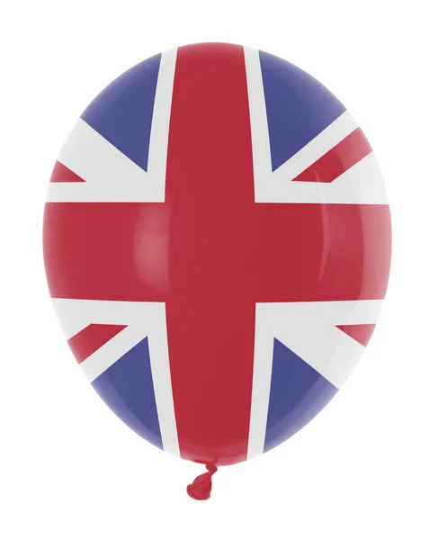 Inflatable balloon with flag — Stock Photo, Image