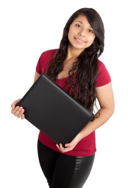 liseli kız ile siyah ağıl