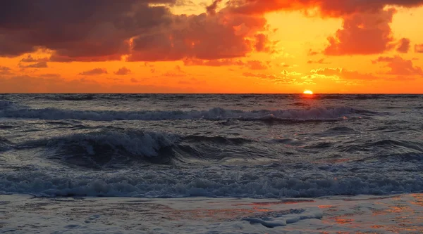 海の夕日 — ストック写真